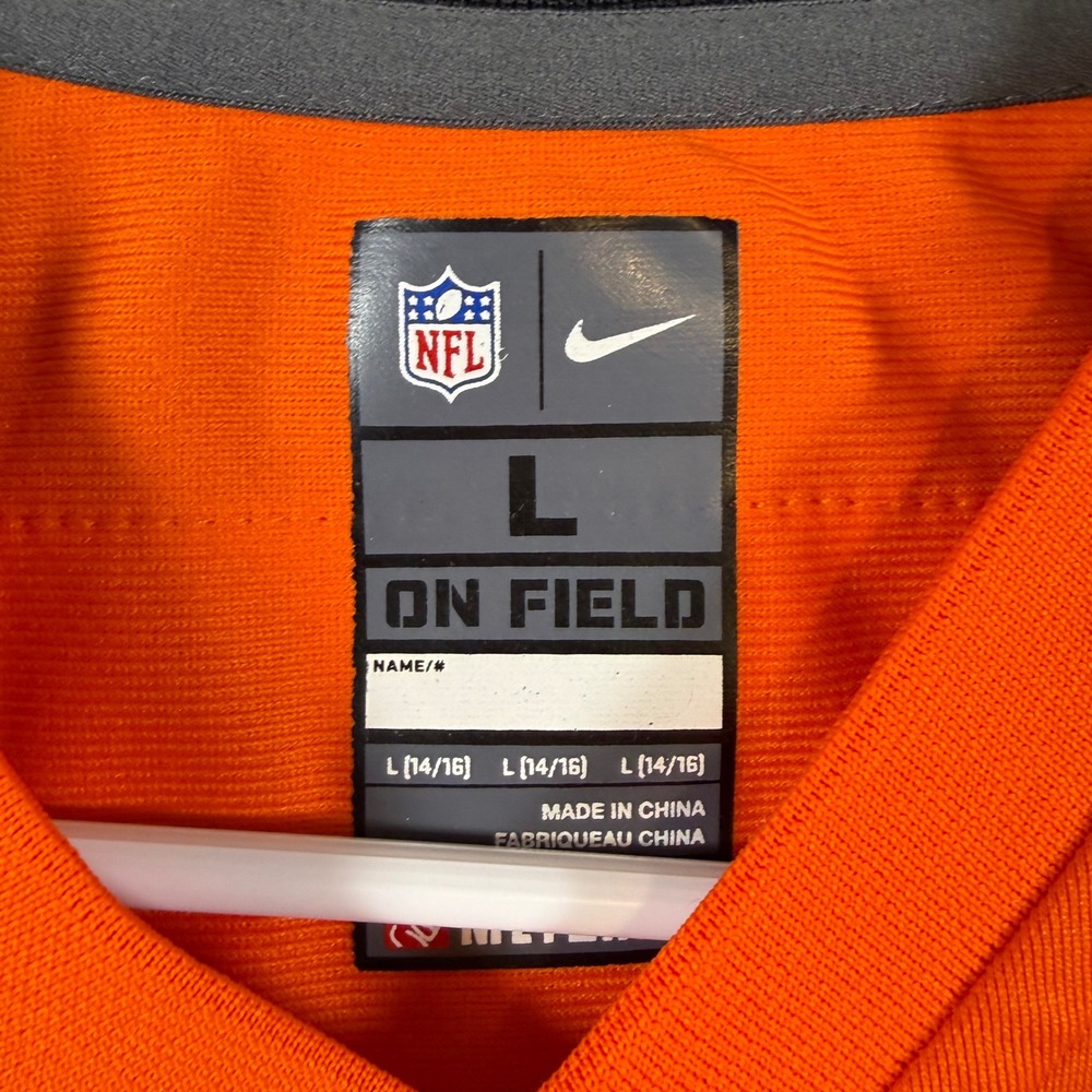 Nike NFL Cincinnati Bengals Andy Dalton 14 Jersey Kids Large 14/16 Orange Black - Picture 5 of 7
